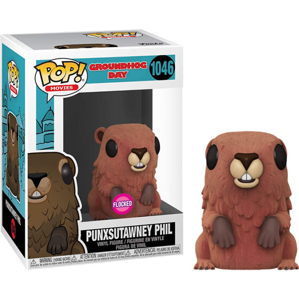 Punxsutawney Phil (Flocked)  vinyl figure collectible [Barcode 889698472395] - Main Image 2