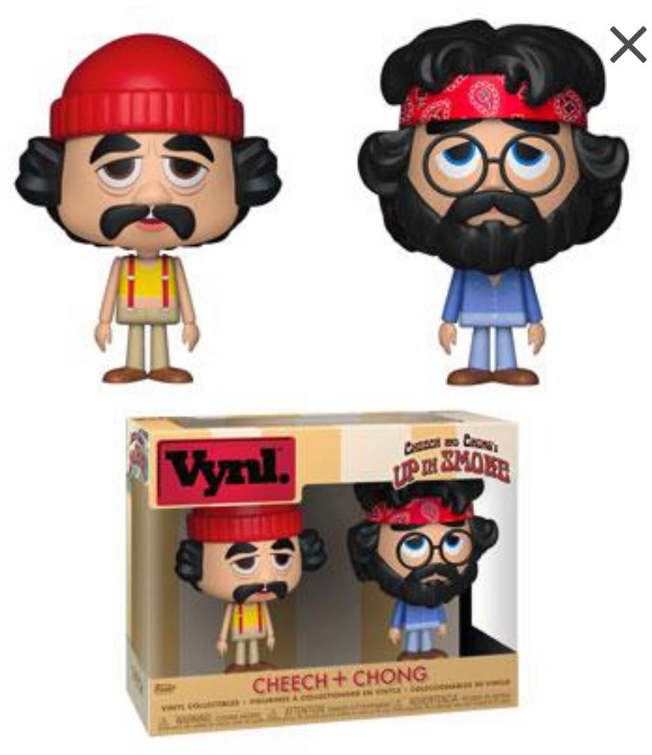 Cheech + Chong  vinyl figure collectible [Barcode 889698326025] - Main Image 2