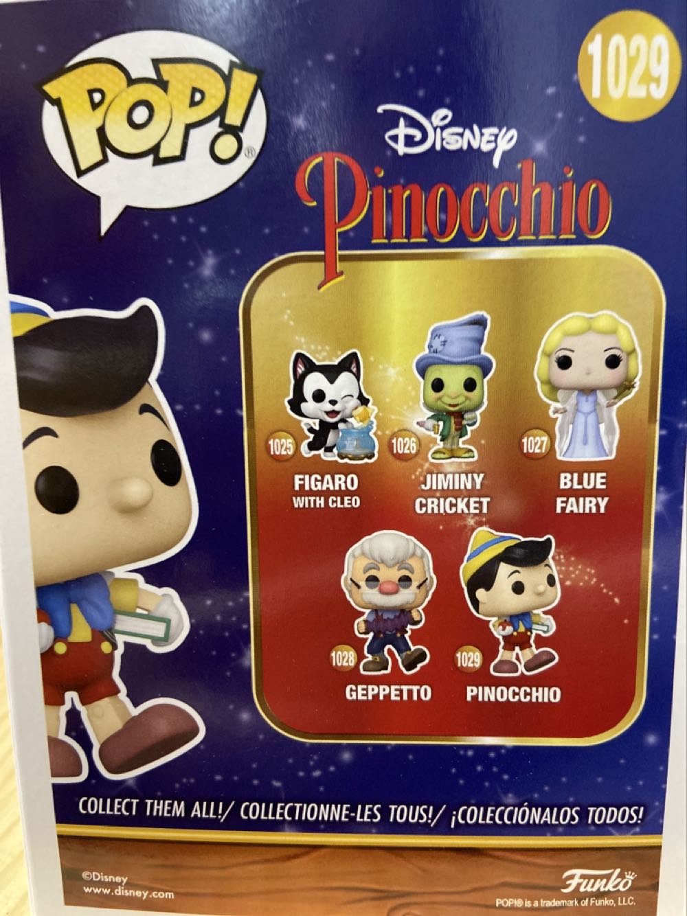 Pinocchio - Pinocchio vinyl figure collectible [Barcode 889698515337] - Main Image 2