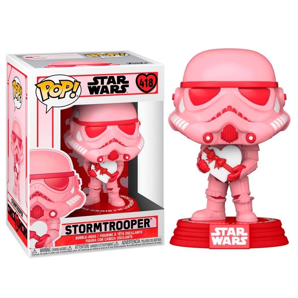 418 Stormtrooper, Valentine’s Day - Star Wars vinyl figure collectible [Barcode 889698528733] - Main Image 2