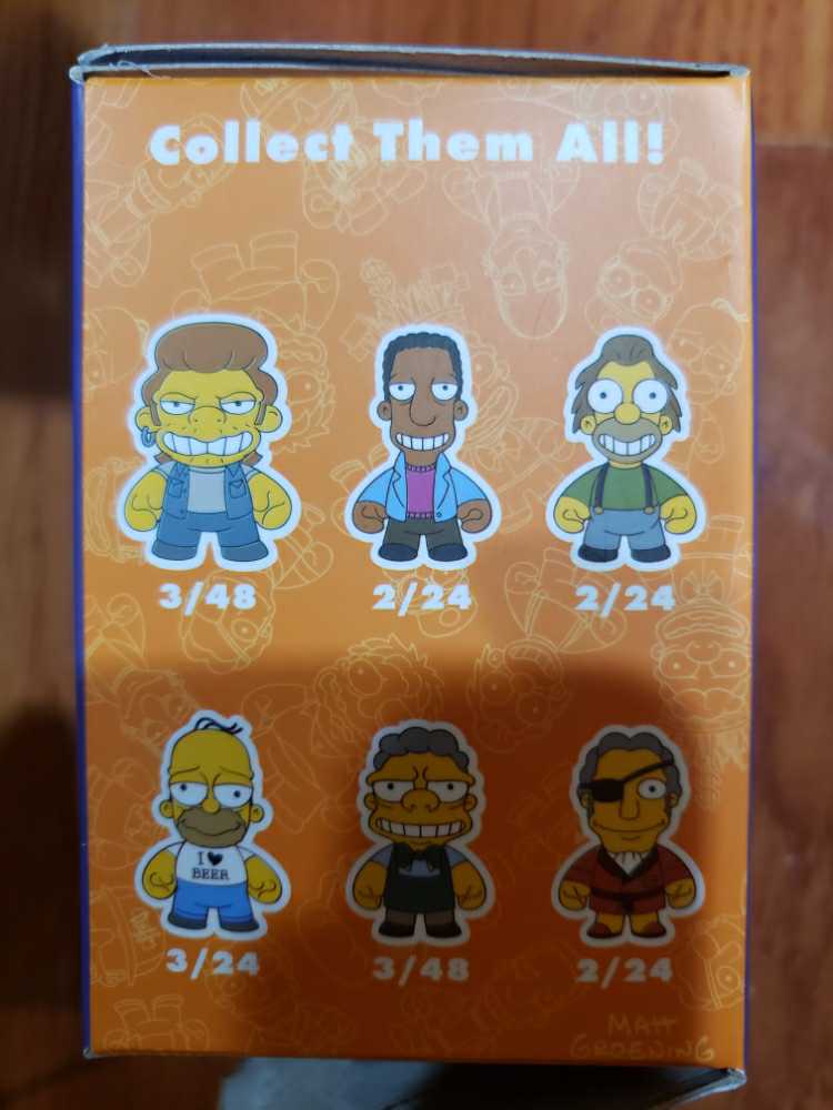 Sam (Barfly) - Moe’s Tavern - Vinyl Mini Series - The Simpsons vinyl figure collectible [Barcode 883975148638] - Main Image 3