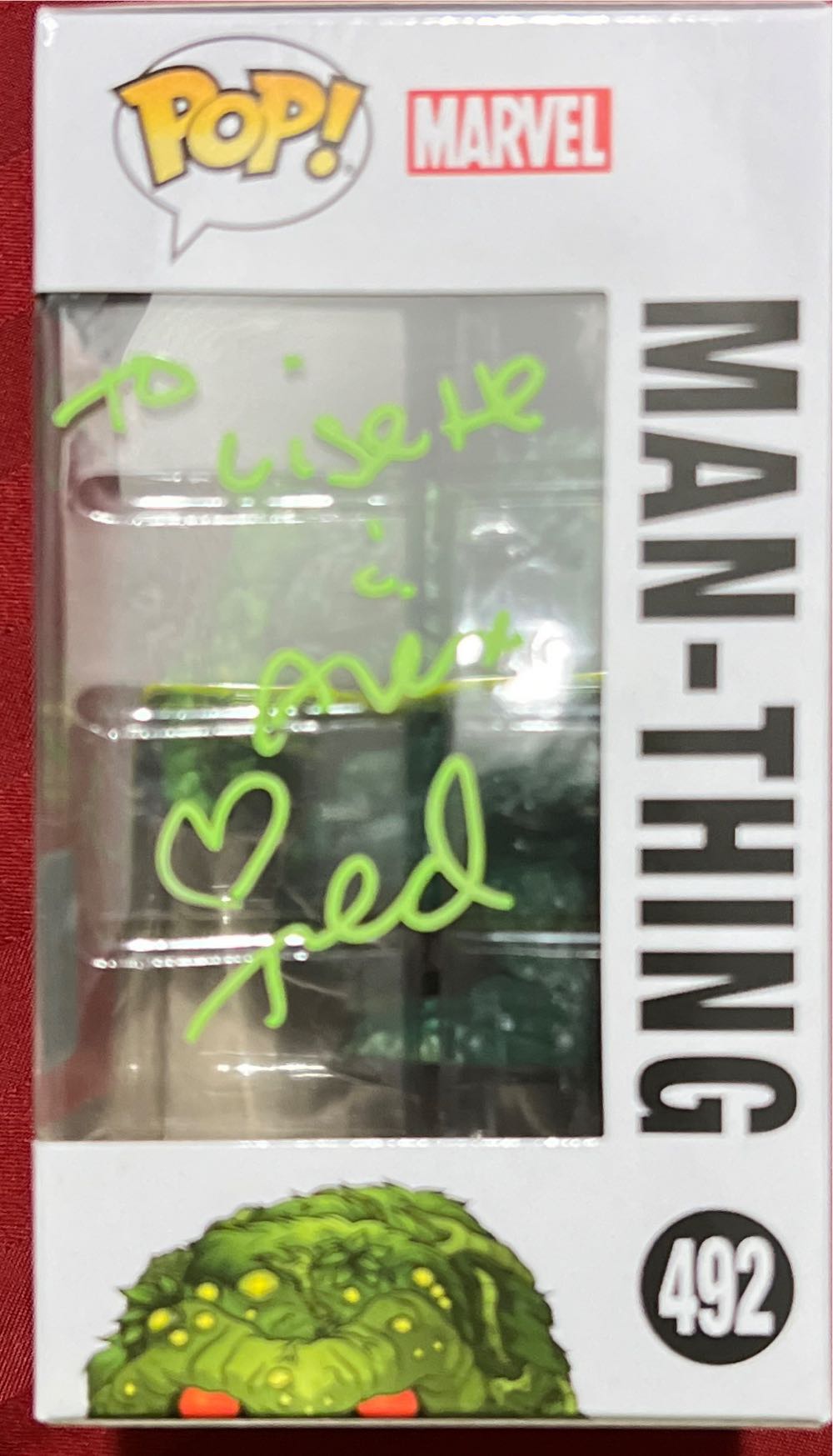 Man-Thing - Marvel Universe vinyl figure collectible [Barcode 889698407991] - Main Image 2