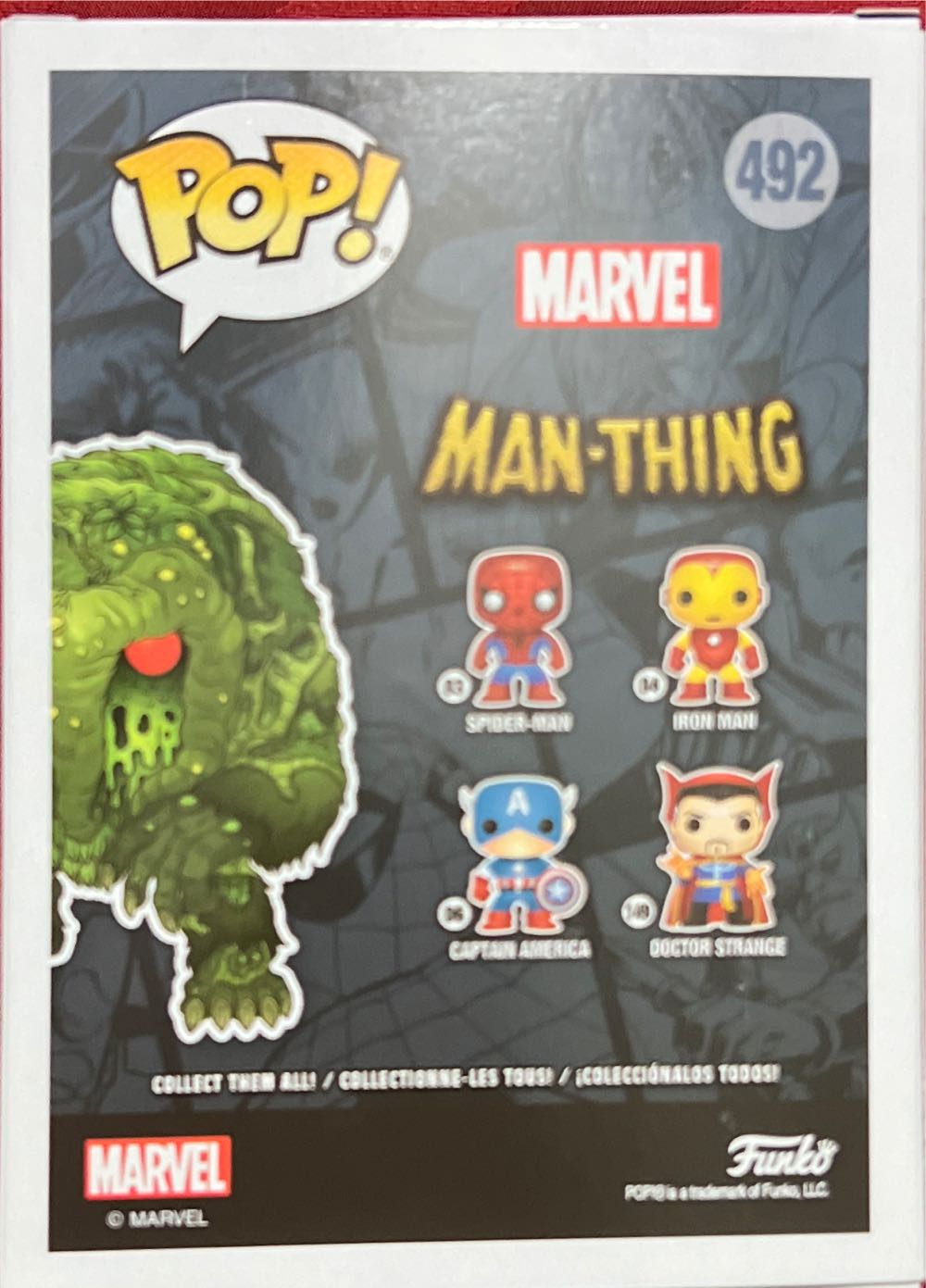 Man-Thing - Marvel Universe vinyl figure collectible [Barcode 889698407991] - Main Image 3