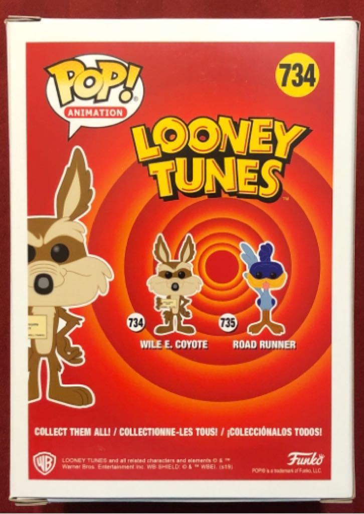 Looney Tunes Wile E. Coyote $165 - Looney Tunes vinyl figure collectible [Barcode 889698444828] - Main Image 2