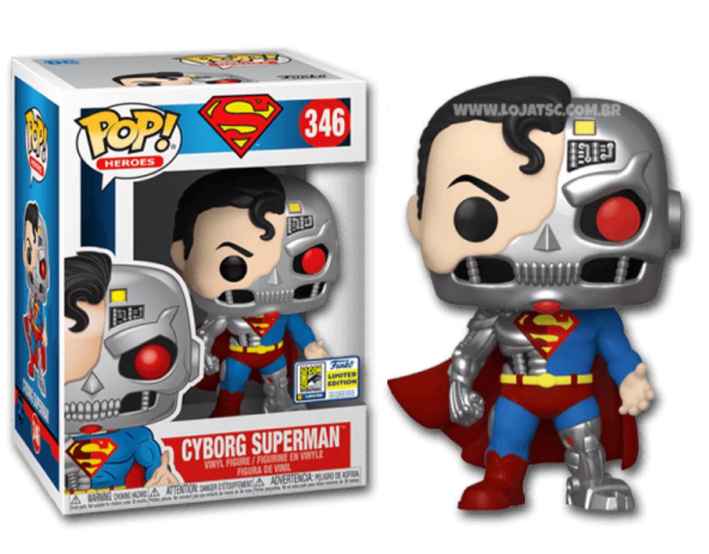 Superman: Cyborg Superman, #346 - DC Universe vinyl figure collectible [Barcode 889698485463] - Main Image 2