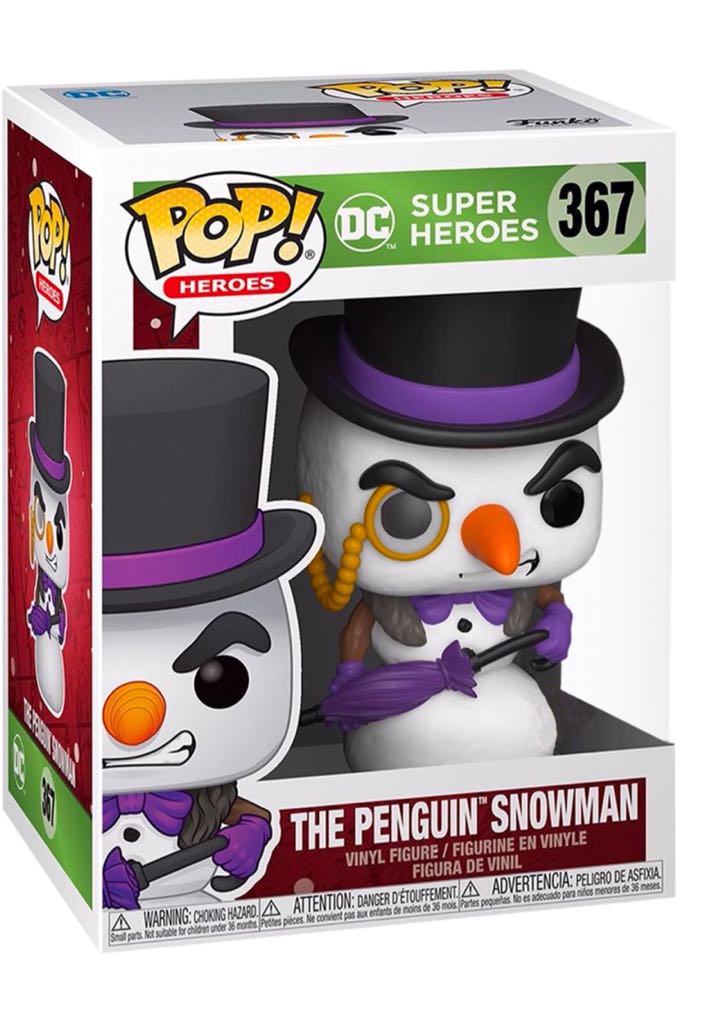 The Penguin Snowman - DC: Superheroes vinyl figure collectible [Barcode 889698516747] - Main Image 2