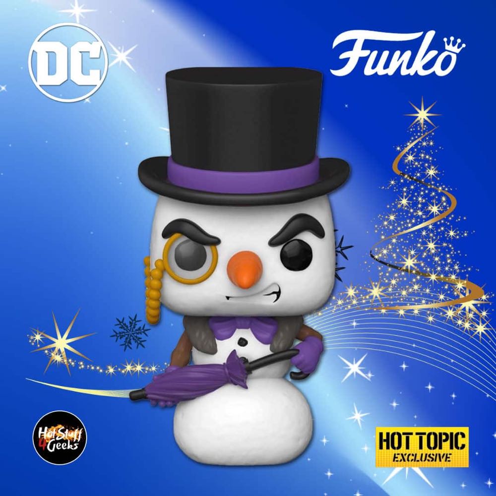 The Penguin Snowman - DC: Superheroes vinyl figure collectible [Barcode 889698516747] - Main Image 4