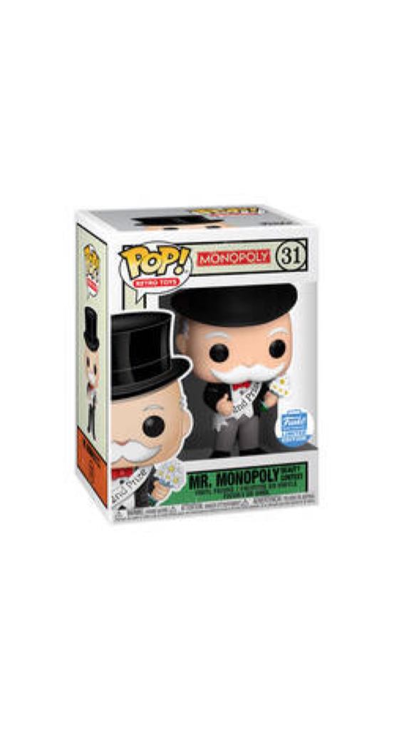 Mr. Monopoly (Beauty Contest) - Monopoly vinyl figure collectible [Barcode 889698512565] - Main Image 2