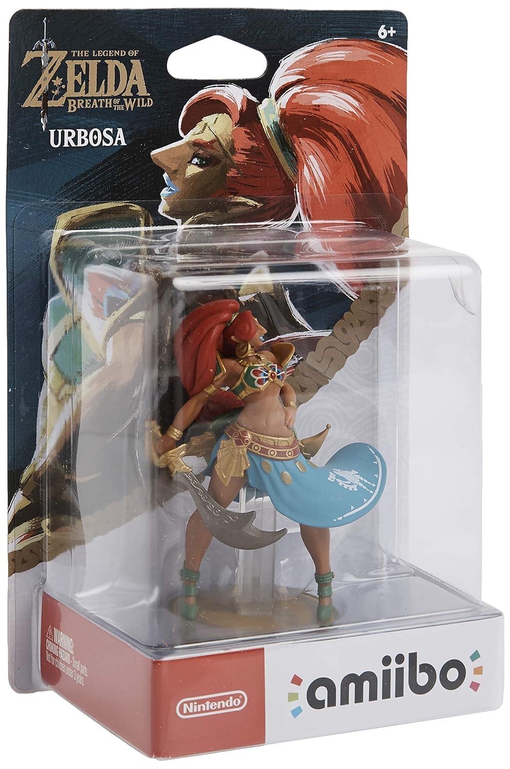 Urbosa: Breath Of The Wild Amiibo  vinyl figure collectible [Barcode 045496893477] - Main Image 2