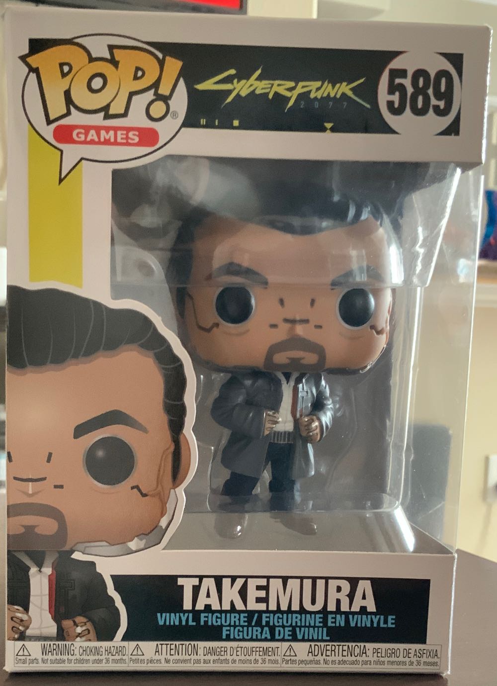Takemura - Cyberpunk 2077 vinyl figure collectible [Barcode 889698471602] - Main Image 2