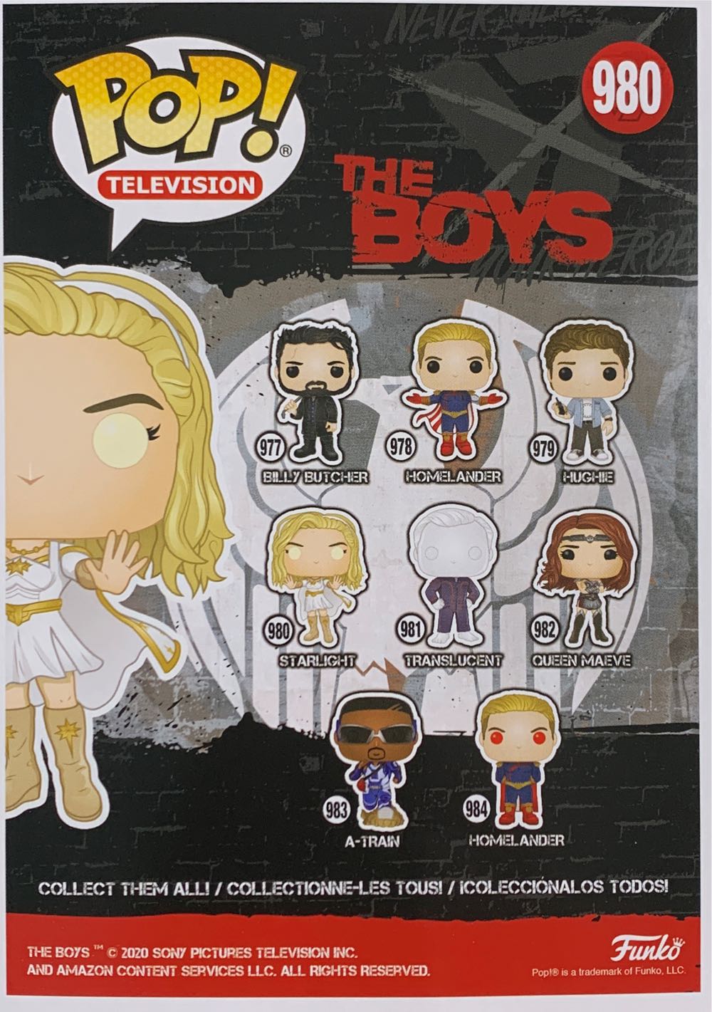 The Boys - Starlight  vinyl figure collectible [Barcode 889698481878] - Main Image 3