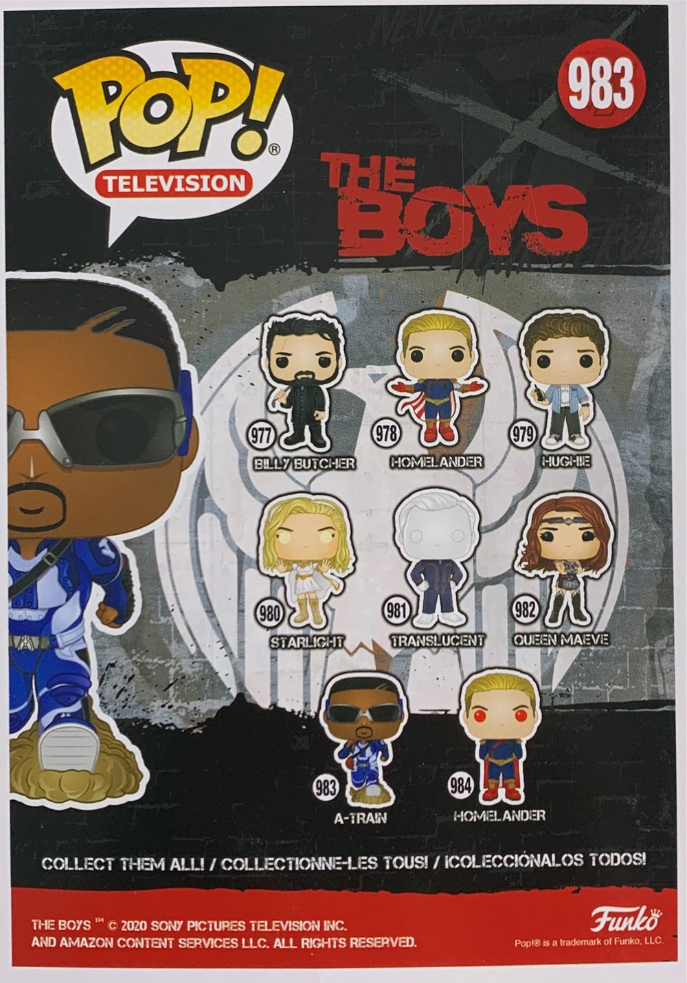 The Boys - A-train  vinyl figure collectible [Barcode 889698481946] - Main Image 3