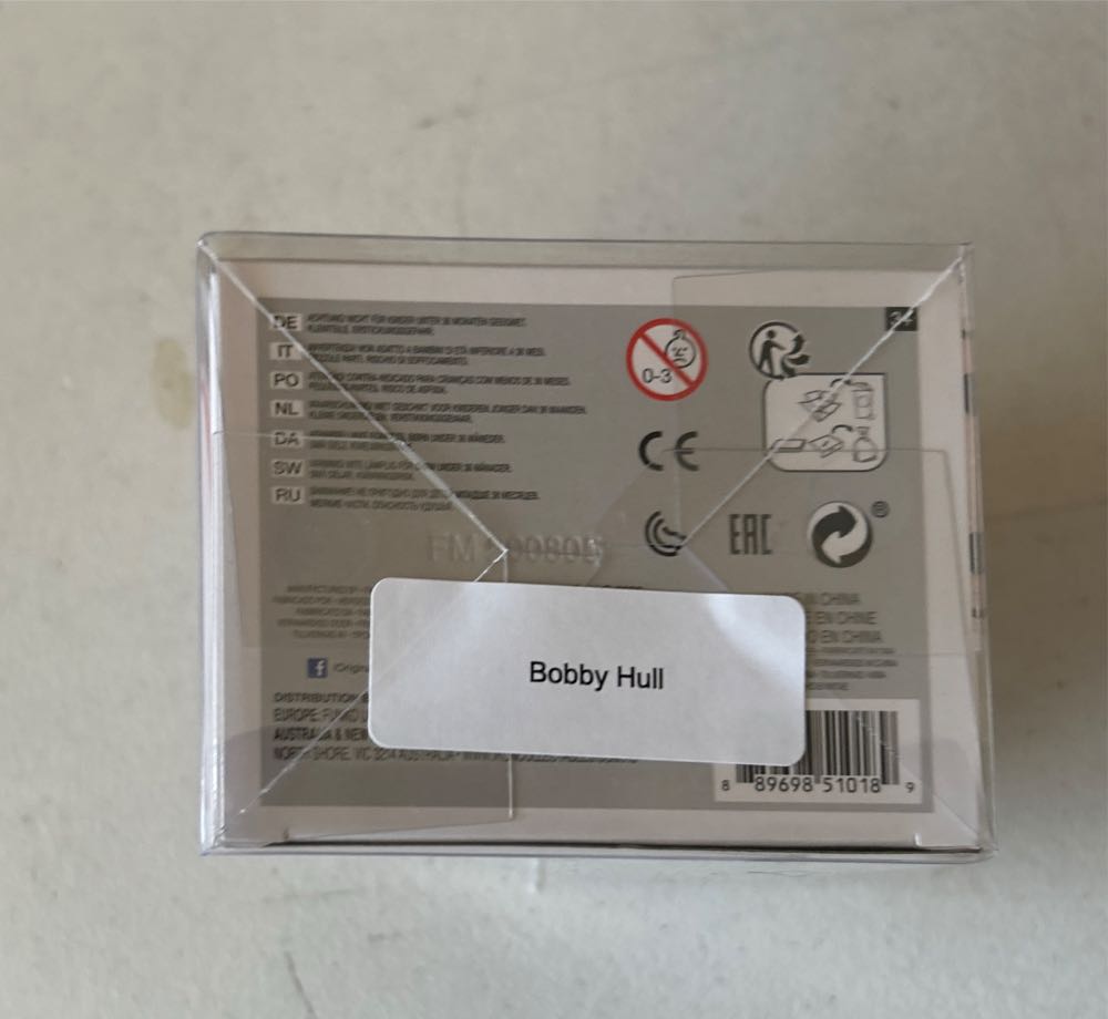 #66 Hockey: NHL Chicago Blackhawks: Bobby Hull (Autograph) - Funko vinyl figure collectible [Barcode 889698510189] - Main Image 4