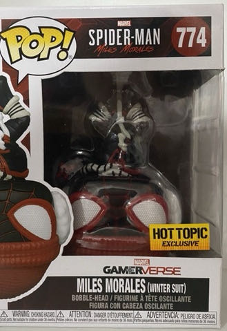 Miles Morales (Winter Suit) Pop! 774 - Spider-Man: Miles Morales vinyl figure collectible [Barcode 889698542913] - Main Image 3