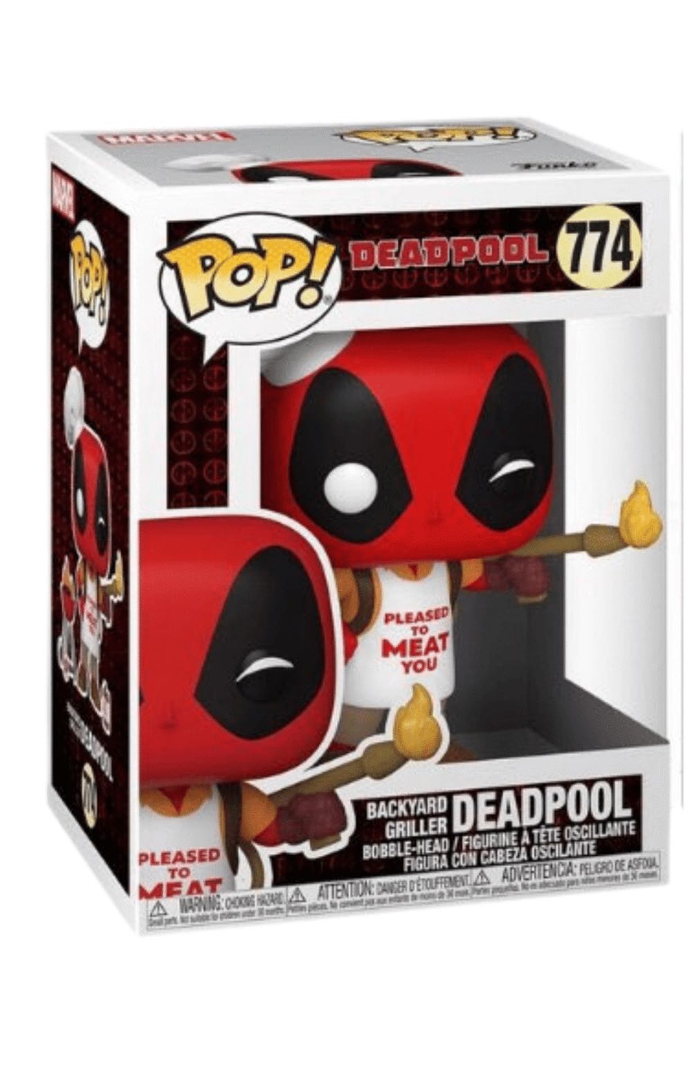 DEADPOOL: BACKYARD GRILLER DEADPOOL - Deadpool vinyl figure collectible [Barcode 889698546522] - Main Image 3