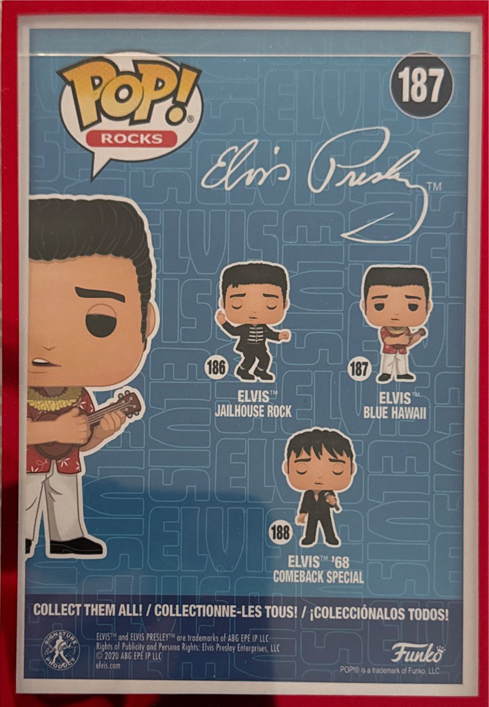 Blue Hawaii ELVIS - Musicians vinyl figure collectible [Barcode 889698401395] - Main Image 4