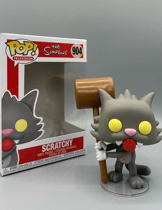 Scratchy - The Simpsons vinyl figure collectible [Barcode 889698529617] - Main Image 3