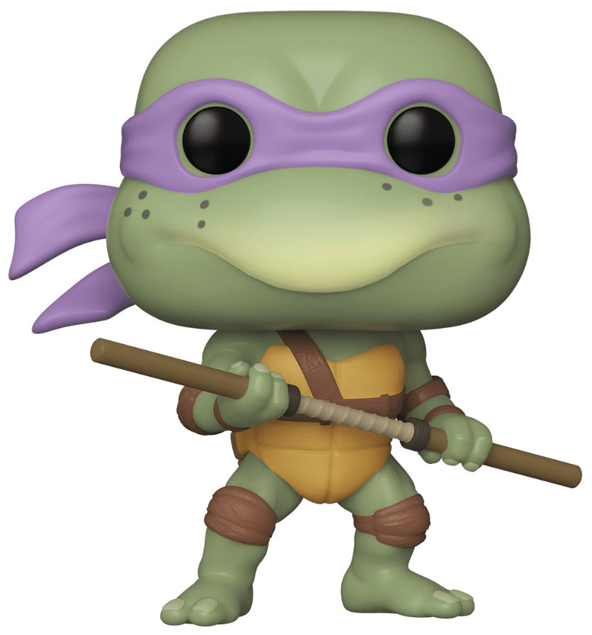 Donatello -  17 - Teenage Mutant Ninja Turtles - Funko Pop Retro Toys - Teenage Mutant Ninja Turtles vinyl figure collectible [Barcode 889698514347] - Main Image 2