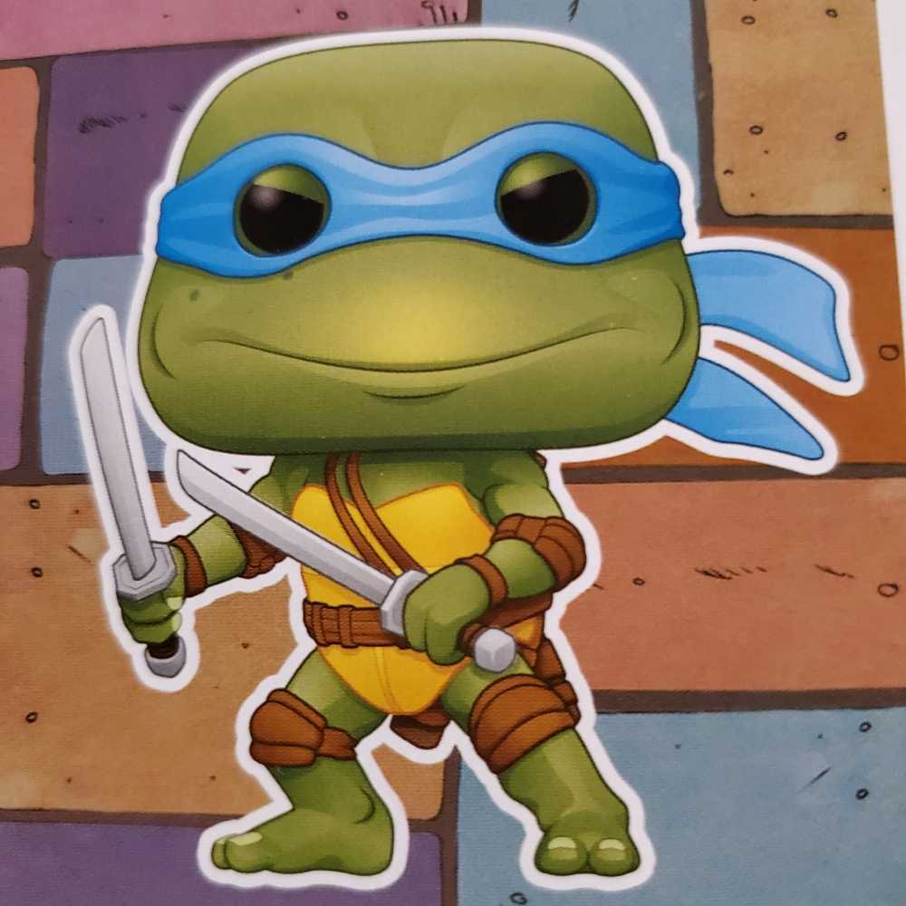 Leonardo - 16  - Teenage Mutant Ninja Turtles - Funko Pop Retro Toys - Teenage Mutant Ninja Turtles vinyl figure collectible [Barcode 889698514354] - Main Image 4