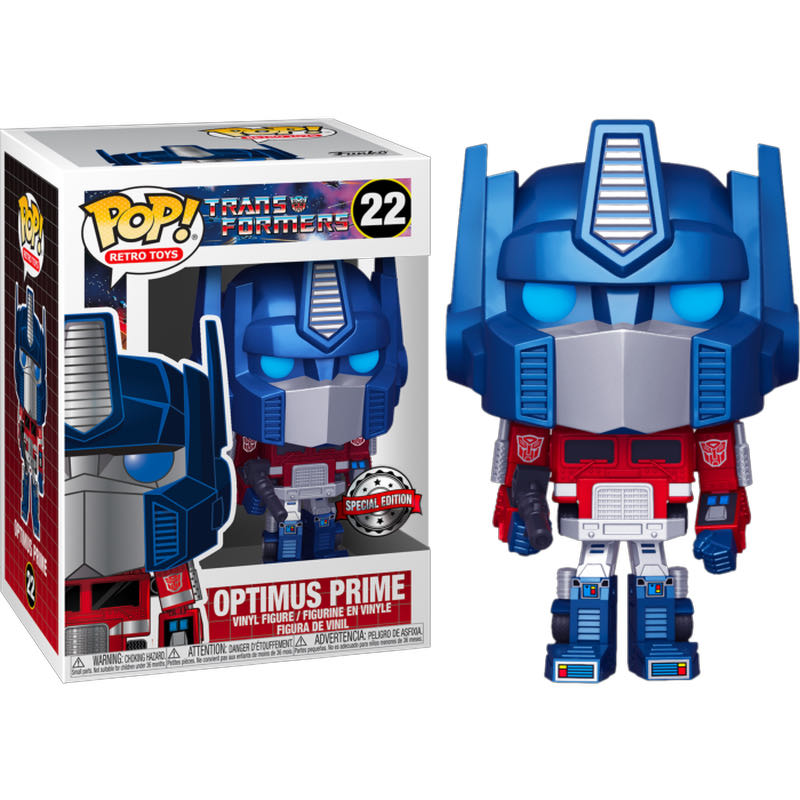 Optimus Prime (Metallic) - Transformers vinyl figure collectible [Barcode 889698517294] - Main Image 3