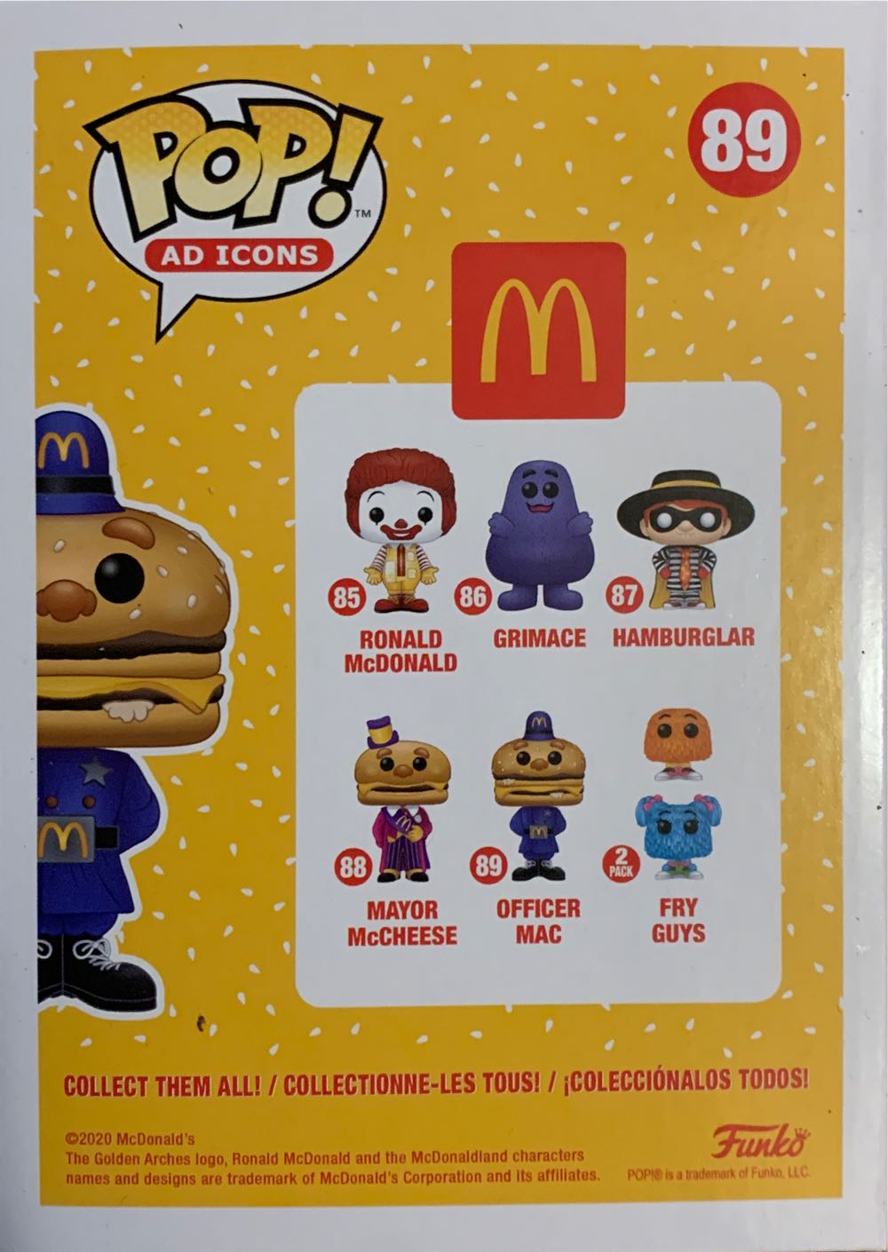 Officer Mac - McDonald vinyl figure collectible [Barcode 889698457262] - Main Image 3