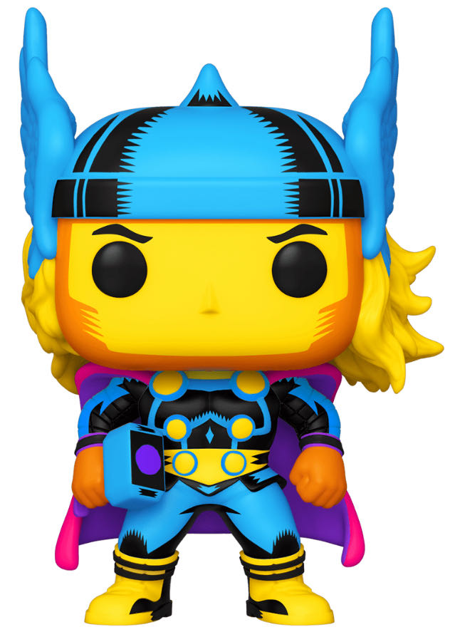 Blacklight Thor - Marvel Universe vinyl figure collectible [Barcode 889698488471] - Main Image 2
