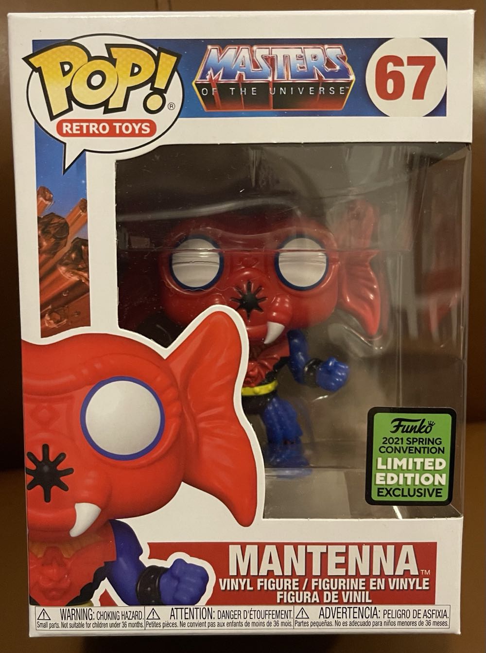 Mantenna - Masters of the Universe vinyl figure collectible [Barcode 889698542494] - Main Image 2