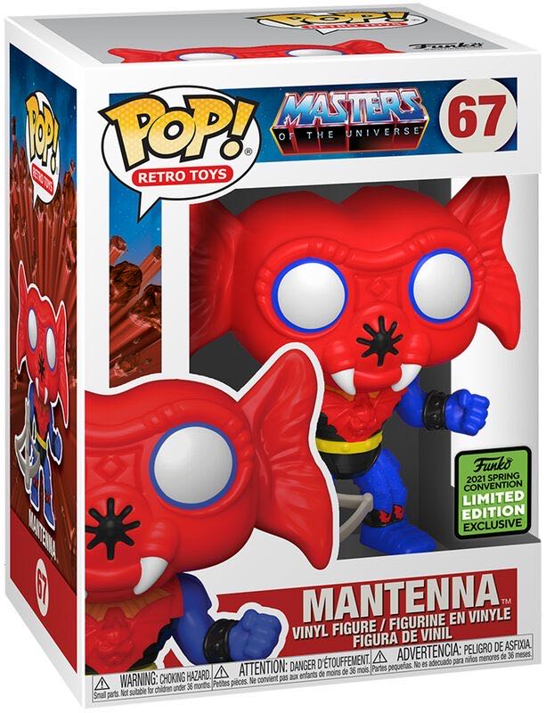 Mantenna - Masters of the Universe vinyl figure collectible [Barcode 889698542494] - Main Image 4