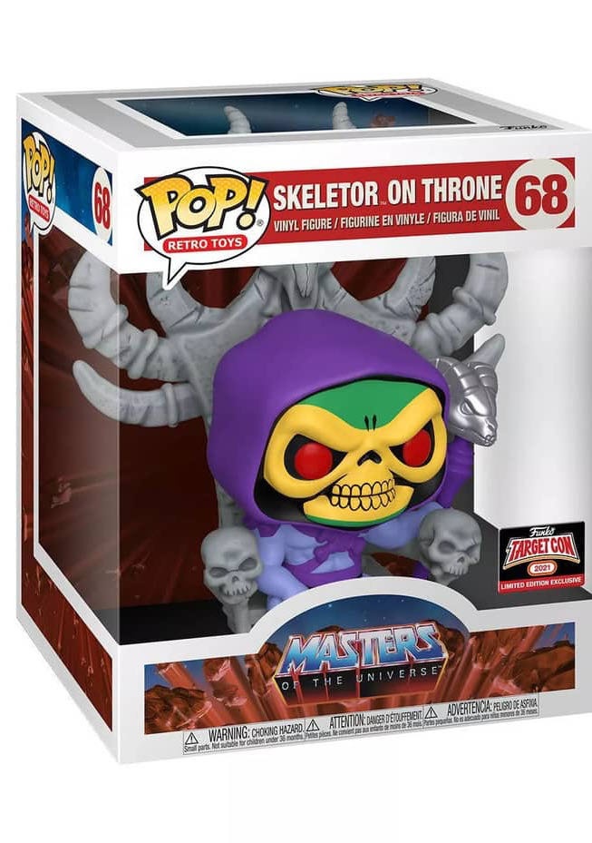 Skeletor on Throne - Masters of the Universe vinyl figure collectible [Barcode 889698545860] - Main Image 3