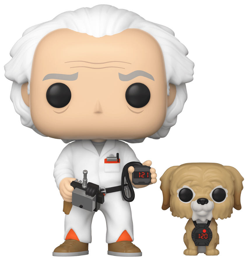 Doc & Einstein - Back to the Future vinyl figure collectible [Barcode 889698496858] - Main Image 2