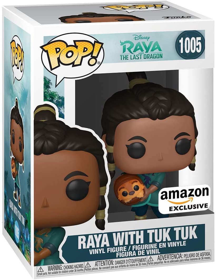 Raya with Tuk Tuk - Disney vinyl figure collectible [Barcode 889698505550] - Main Image 2