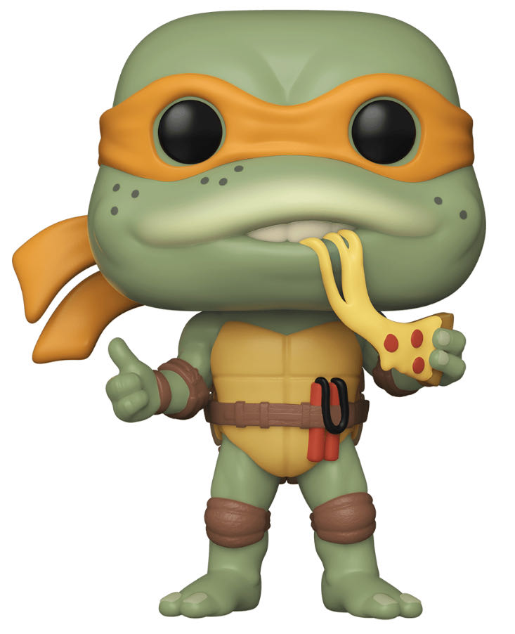 Michelangelo - 18 - Teenage Mutant Ninja Turtles - Funko Pop Retro Toys - Teenage Mutant Ninja Turtles vinyl figure collectible [Barcode 889698514330] - Main Image 2