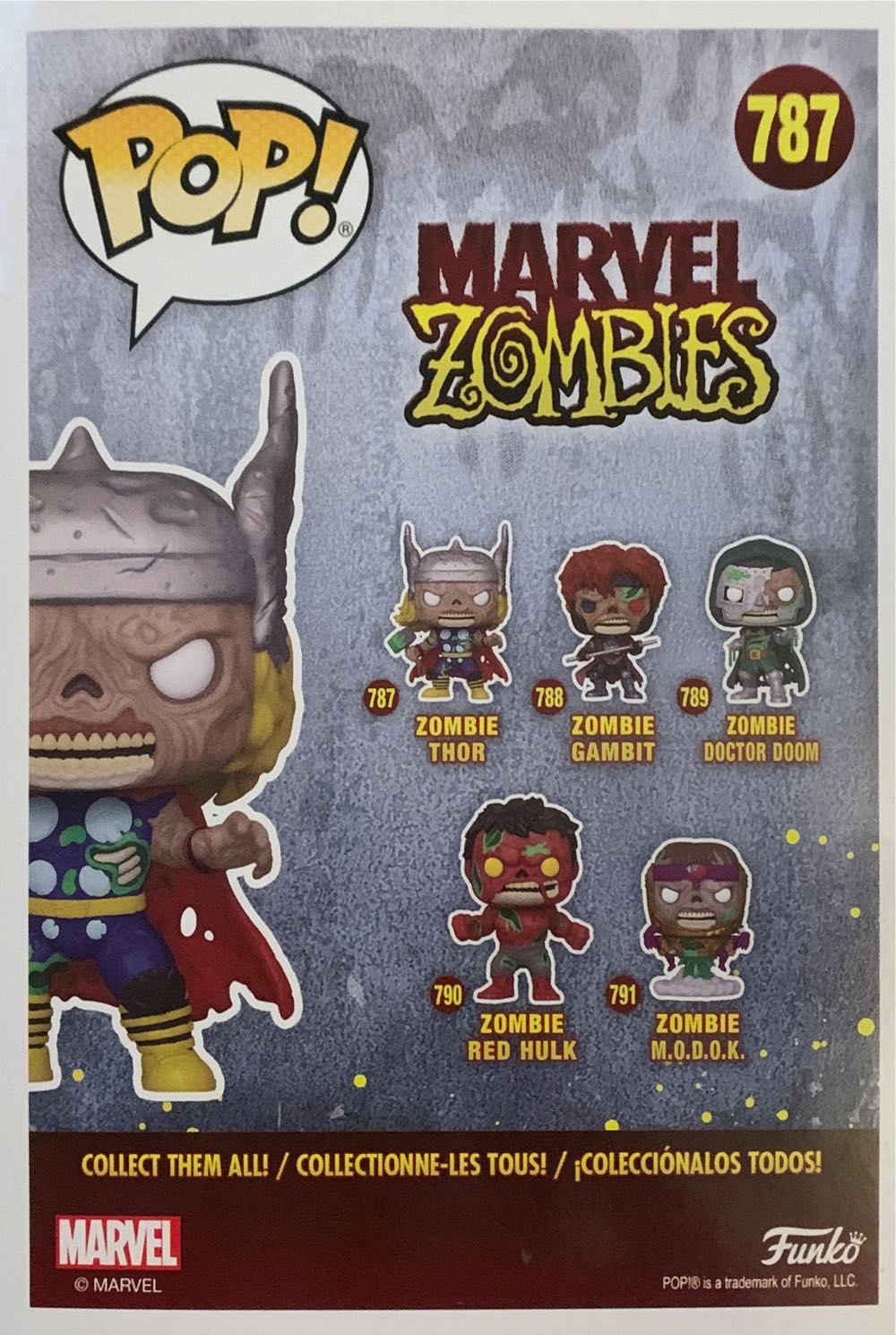 Zombie Thor #787 - Zombies vinyl figure collectible [Barcode 889698491273] - Main Image 3