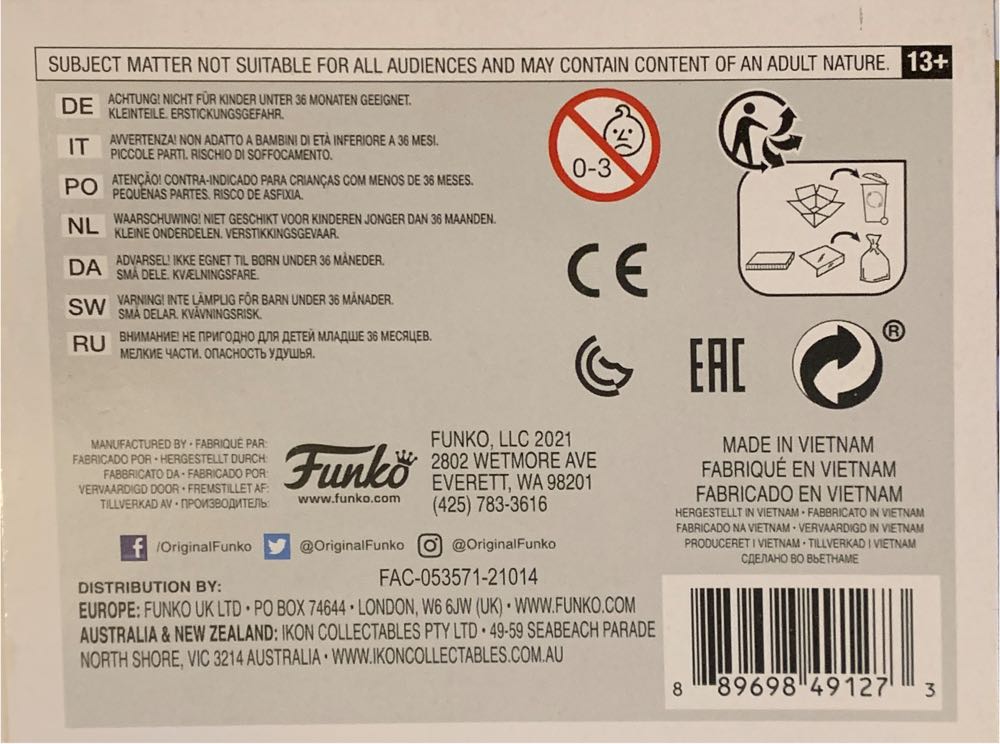 Zombie Thor #787 - Zombies vinyl figure collectible [Barcode 889698491273] - Main Image 4