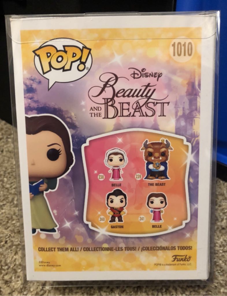 Belle Pop! 1010 - Disney vinyl figure collectible [Barcode 889698542623] - Main Image 2