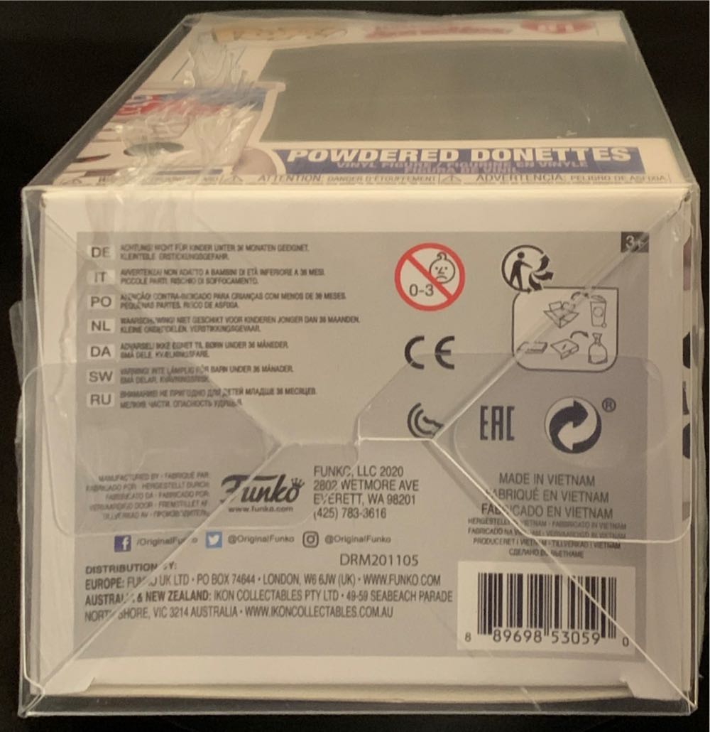 Hostess: Powdered Donettes  vinyl figure collectible [Barcode 889698530590] - Main Image 4