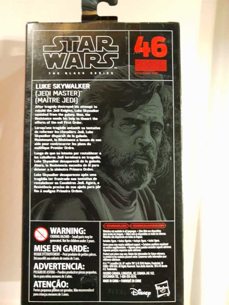 Star Wars The Black Series Luke Skywalker Jedi Master - Star Wars vinyl figure collectible [Barcode 630509522286] - Main Image 2