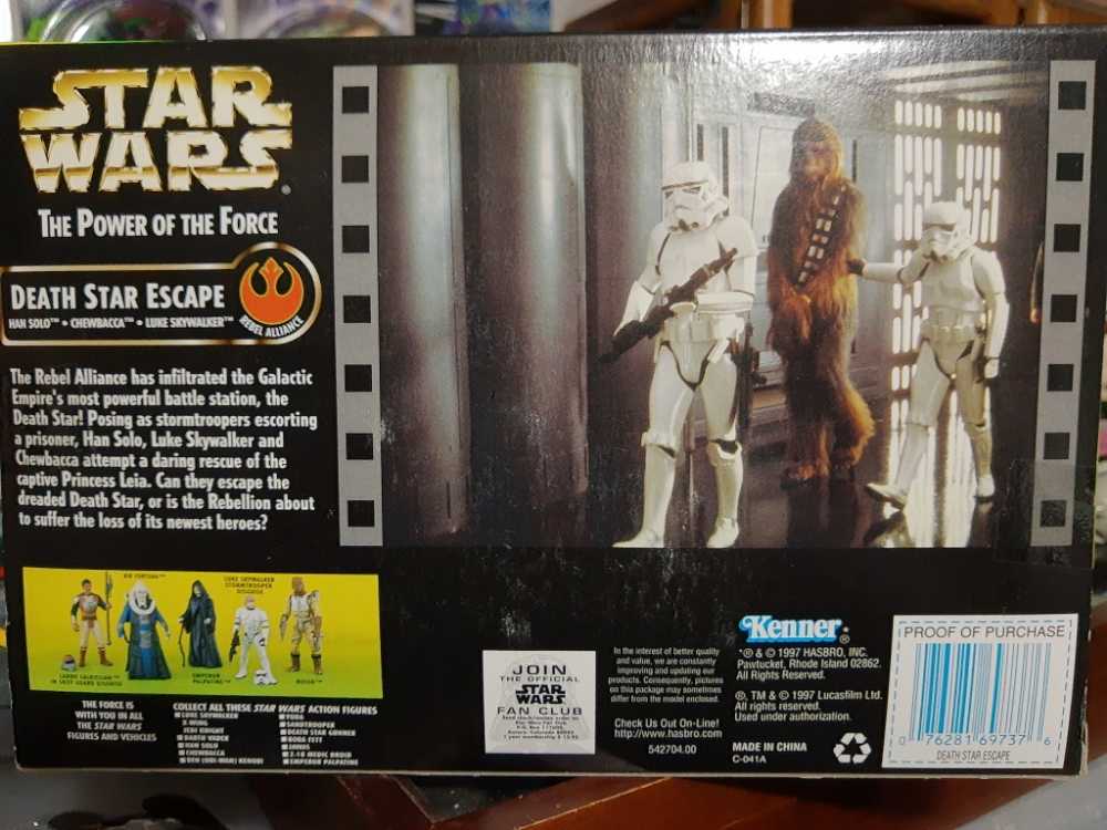 Star Wars The Power Of The Force Death Star Escape - Star Wars vinyl figure collectible [Barcode 076281697376] - Main Image 2