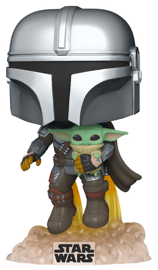 The Mandalorian (with Child) - Star Wars vinyl figure collectible [Barcode 889698509596] - Main Image 2