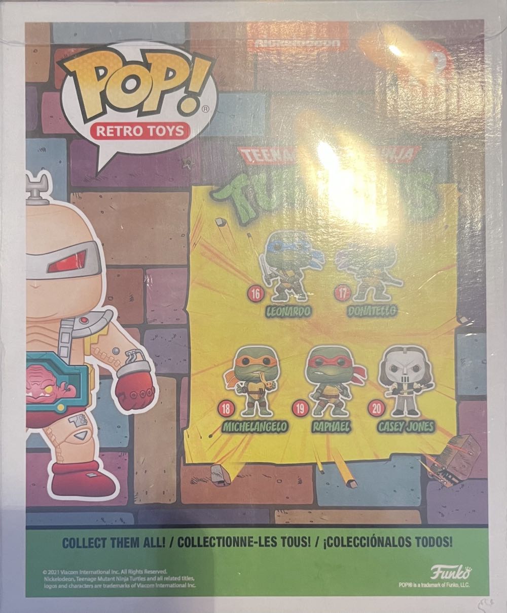 Krang - Teenage Mutant Ninja Turtles vinyl figure collectible [Barcode 889698514064] - Main Image 4