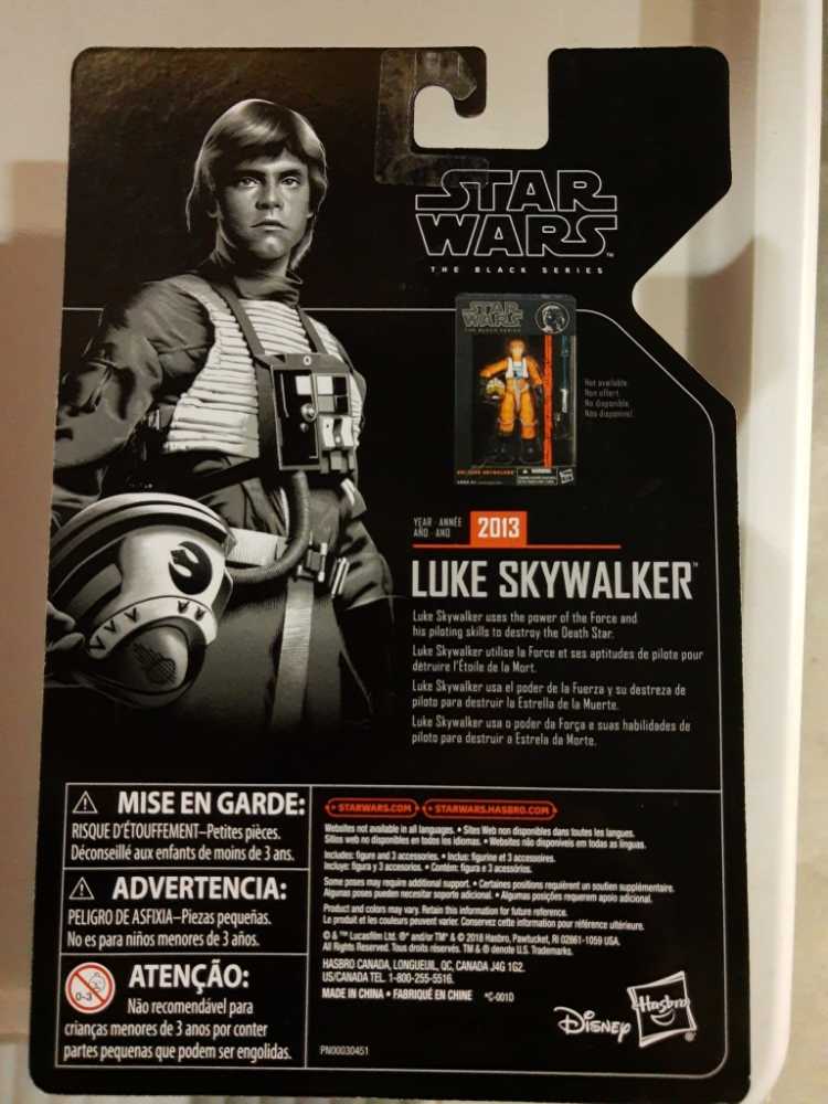 Star Wars The Black Series Archive Luck Skywalker X-wing Pilot - Star Wars vinyl figure collectible - Main Image 2