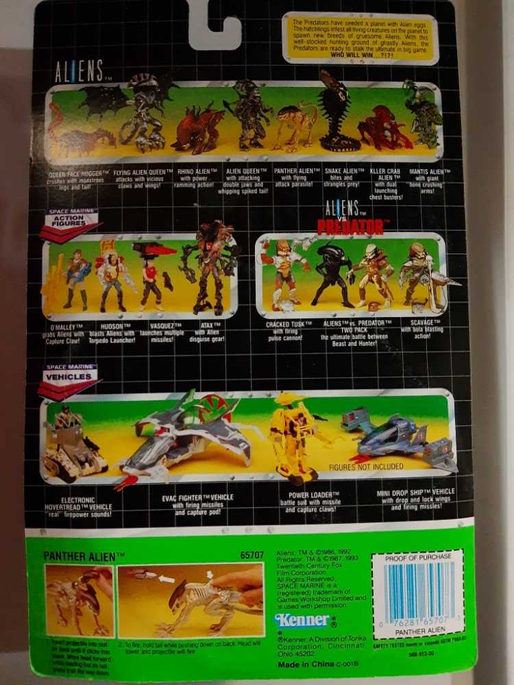 Aliens - Panther Alien - Alien vinyl figure collectible [Barcode 076281657073] - Main Image 2