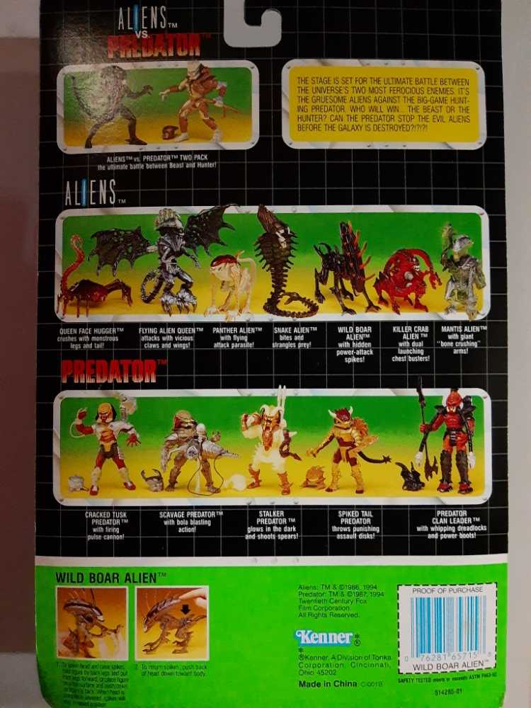 Aliens - Wild Boar Alien - Alien vinyl figure collectible [Barcode 076281657158] - Main Image 2