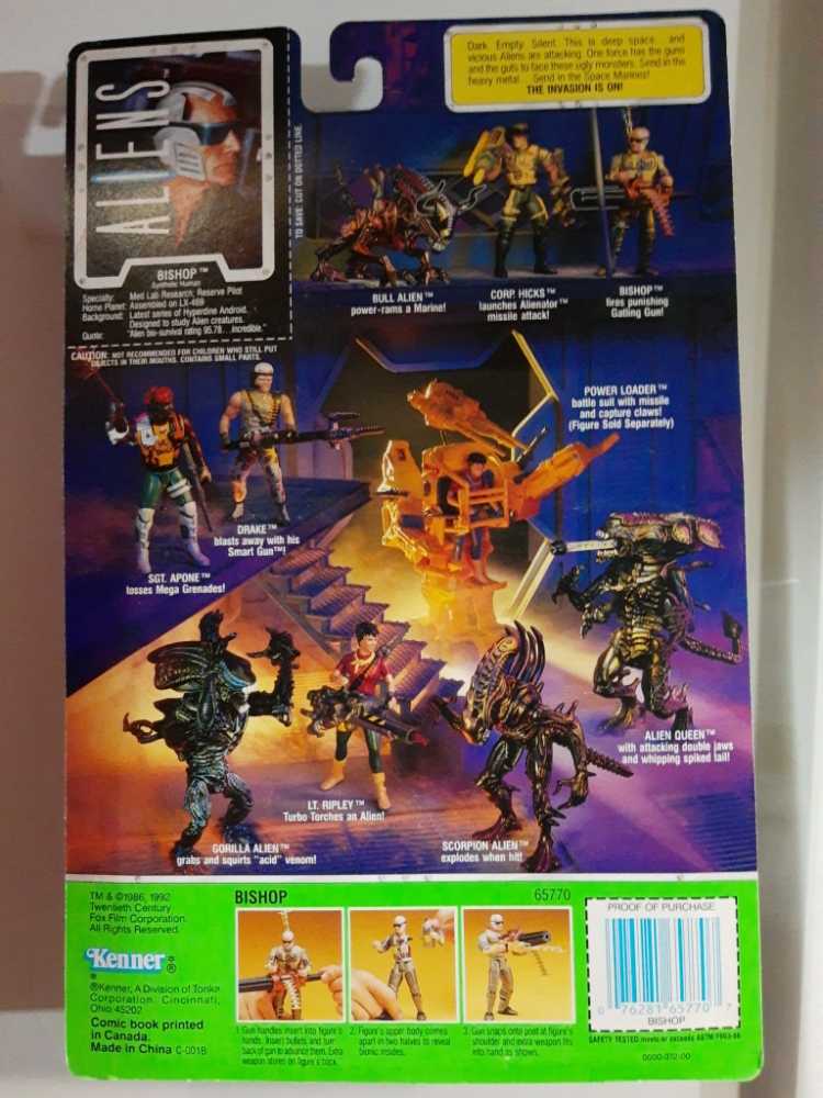 Aliens - Space Marine Bishop Android - Alien vinyl figure collectible [Barcode 076281657707] - Main Image 2