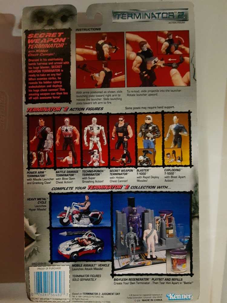 Terminator 2 Secret Weapon Terminator - Terminator vinyl figure collectible [Barcode 076281564807] - Main Image 2