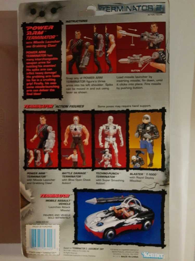 Terminator 2 Loose Power Arm Terminator - Terminator vinyl figure collectible [Barcode 076281564203] - Main Image 2