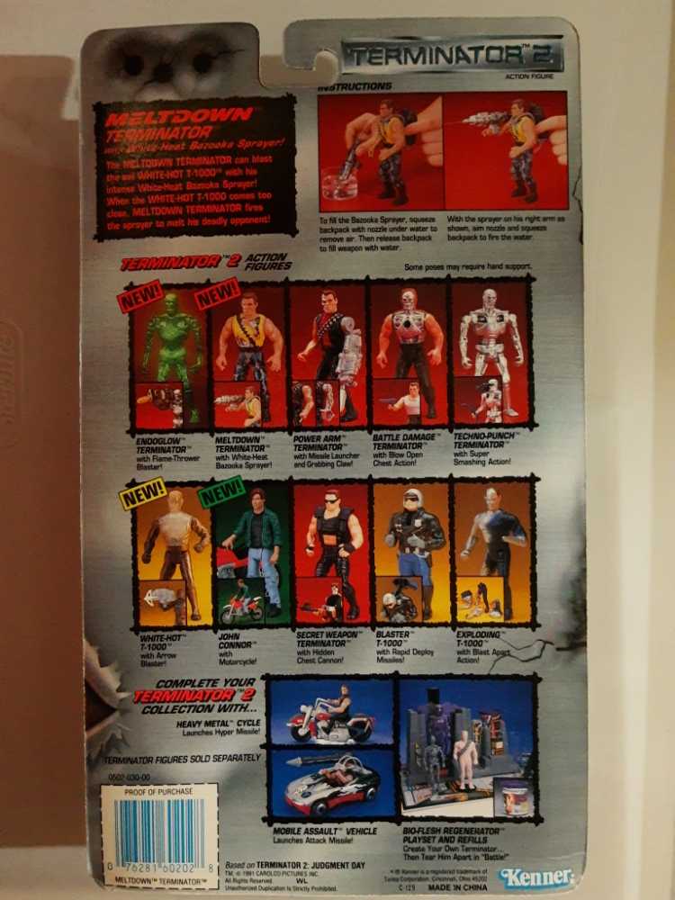 Terminator 2 Meltdown Terminator - Terminator vinyl figure collectible [Barcode 076281602028] - Main Image 2