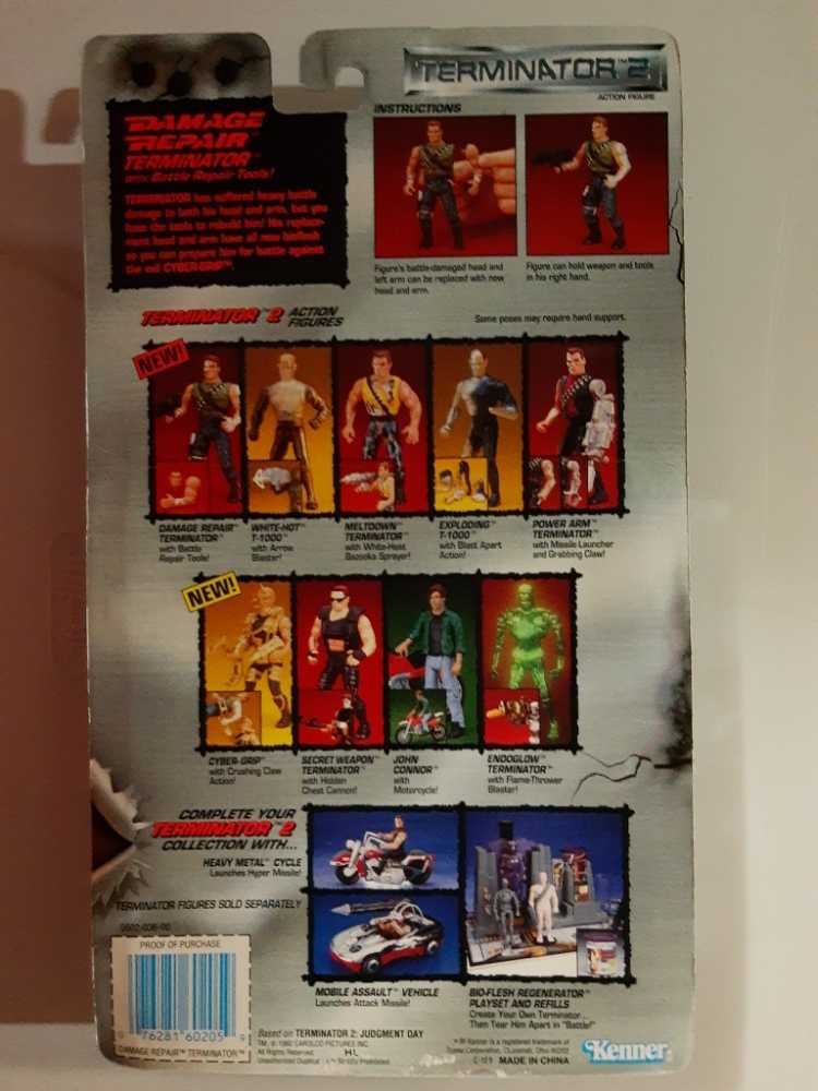 Terminator 2 Damage Repair Terminator - Terminator vinyl figure collectible [Barcode 076281602059] - Main Image 2