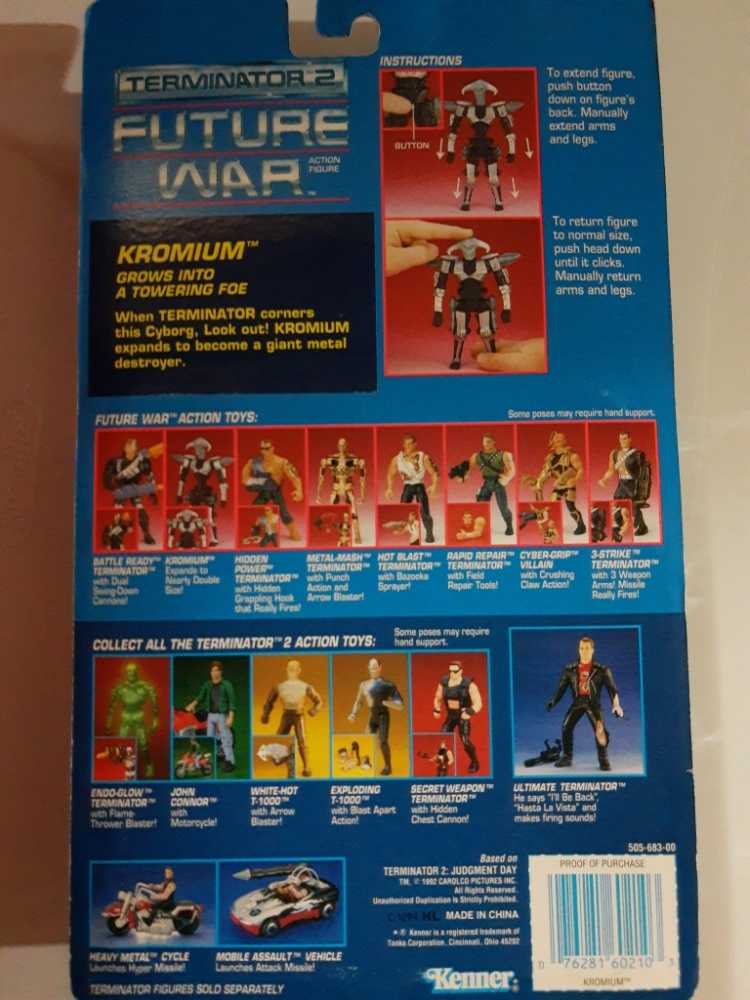 Terminator 2 Future War/ Kromium - Terminator vinyl figure collectible [Barcode 076281602103] - Main Image 2