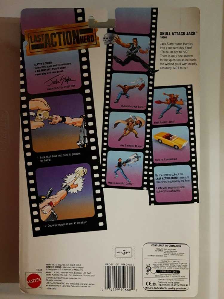 Last Action Hero Skull Attack Jack  vinyl figure collectible [Barcode 074299106682] - Main Image 2